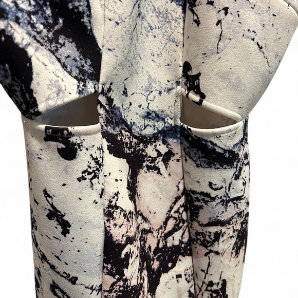 Kendall + Kylie x Topshop Marble Print Cutout Midi Dress Size 8 | ASOS Exclusive - Picture 5 of 10